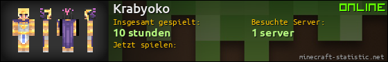 Benutzerleisten 560x90 für Krabyoko