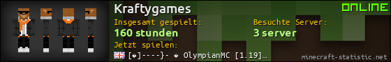 Benutzerleisten 560x90 für Kraftygames