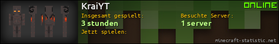 Benutzerleisten 560x90 für KraiYT