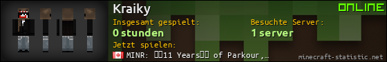 Benutzerleisten 560x90 für Kraiky