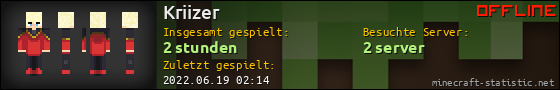 Benutzerleisten 560x90 für Kriizer