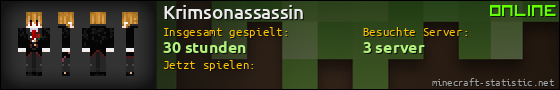 Benutzerleisten 560x90 für Krimsonassassin