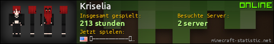 Benutzerleisten 560x90 für Kriselia