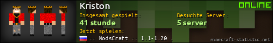 Benutzerleisten 560x90 für Kriston