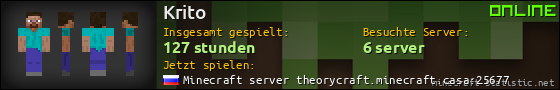 Benutzerleisten 560x90 für Krito