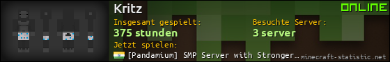 Benutzerleisten 560x90 für Kritz