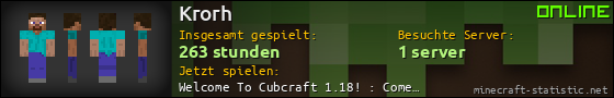 Benutzerleisten 560x90 für Krorh