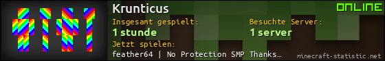 Benutzerleisten 560x90 für Krunticus