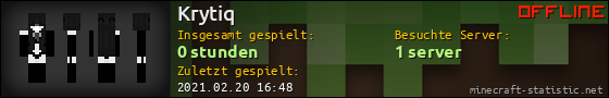 Benutzerleisten 560x90 für Krytiq