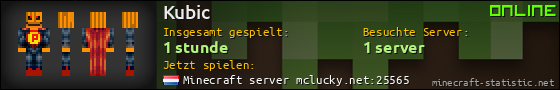 Benutzerleisten 560x90 für Kubic
