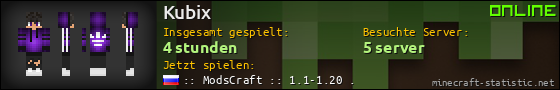 Benutzerleisten 560x90 für Kubix
