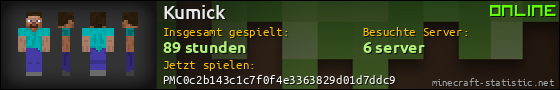 Benutzerleisten 560x90 für Kumick