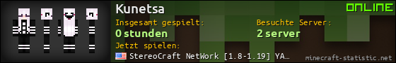 Benutzerleisten 560x90 für Kunetsa