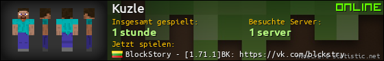 Benutzerleisten 560x90 für Kuzle