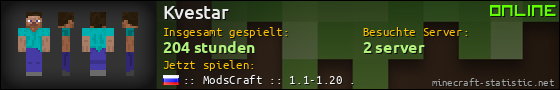 Benutzerleisten 560x90 für Kvestar