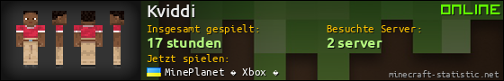 Benutzerleisten 560x90 für Kviddi
