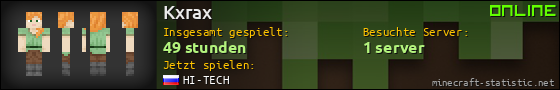 Benutzerleisten 560x90 für Kxrax
