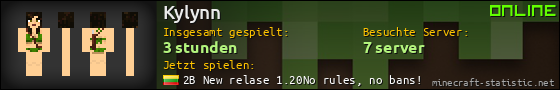 Benutzerleisten 560x90 für Kylynn