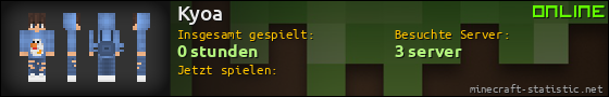 Benutzerleisten 560x90 für Kyoa