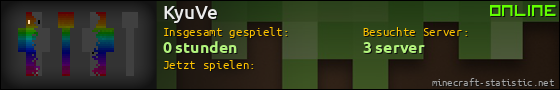 Benutzerleisten 560x90 für KyuVe