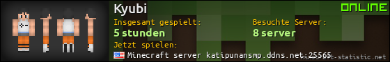 Benutzerleisten 560x90 für Kyubi