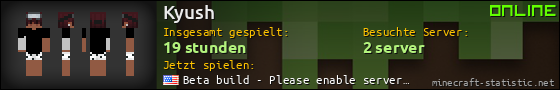 Benutzerleisten 560x90 für Kyush