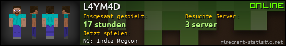 Benutzerleisten 560x90 für L4YM4D
