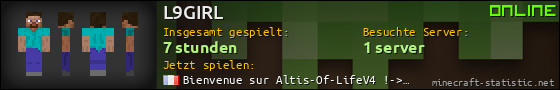 Benutzerleisten 560x90 für L9GIRL