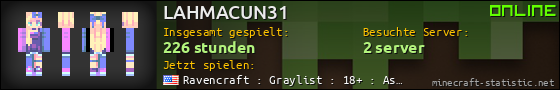 Benutzerleisten 560x90 für LAHMACUN31