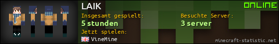 Benutzerleisten 560x90 für LAIK