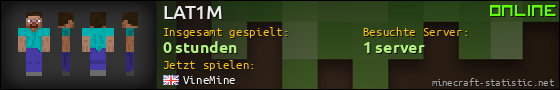 Benutzerleisten 560x90 für LAT1M