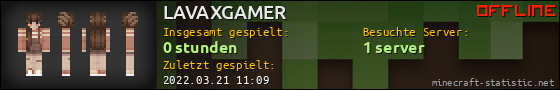 Benutzerleisten 560x90 für LAVAXGAMER