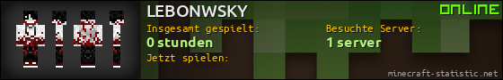 Benutzerleisten 560x90 für LEBONWSKY