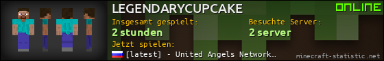 Benutzerleisten 560x90 für LEGENDARYCUPCAKE