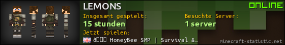 Benutzerleisten 560x90 für LEMONS