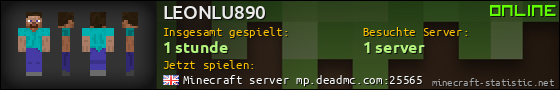 Benutzerleisten 560x90 für LEONLU890
