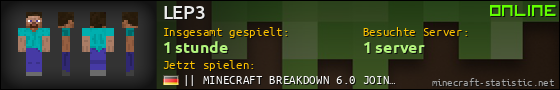 Benutzerleisten 560x90 für LEP3