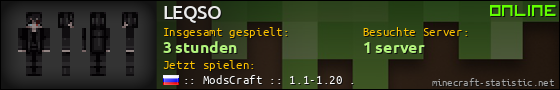 Benutzerleisten 560x90 für LEQSO