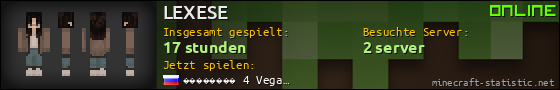 Benutzerleisten 560x90 für LEXESE
