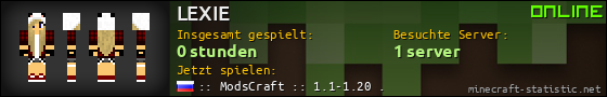 Benutzerleisten 560x90 für LEXIE