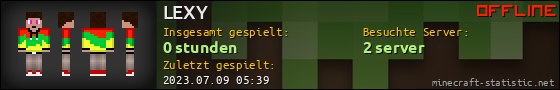 Benutzerleisten 560x90 für LEXY