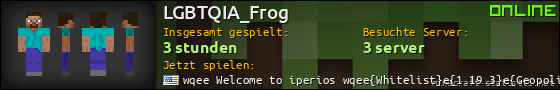 Benutzerleisten 560x90 für LGBTQIA_Frog