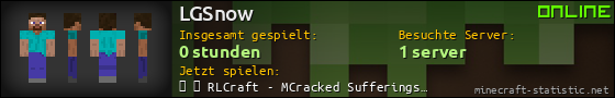 Benutzerleisten 560x90 für LGSnow