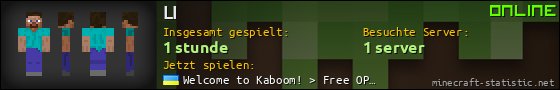 Benutzerleisten 560x90 für LI