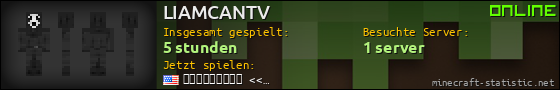 Benutzerleisten 560x90 für LIAMCANTV