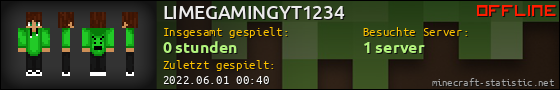 Benutzerleisten 560x90 für LIMEGAMINGYT1234