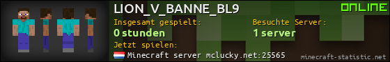 Benutzerleisten 560x90 für LION_V_BANNE_BL9