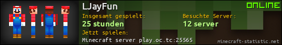 Benutzerleisten 560x90 für LJayFun