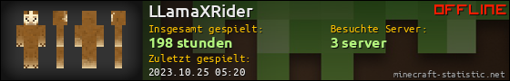 Benutzerleisten 560x90 für LLamaXRider