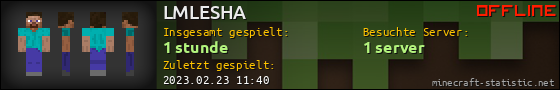 Benutzerleisten 560x90 für LMLESHA